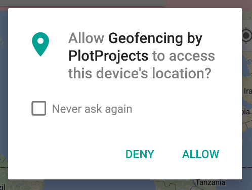 Second opt-in dialog