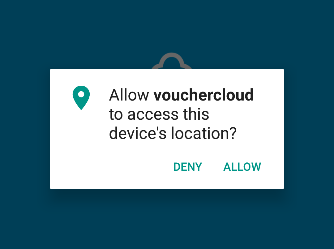 Android Location Permission Dialog