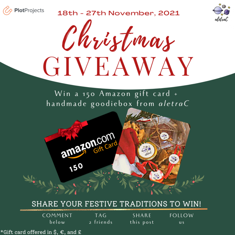 Christmas giveaway PlotProjects