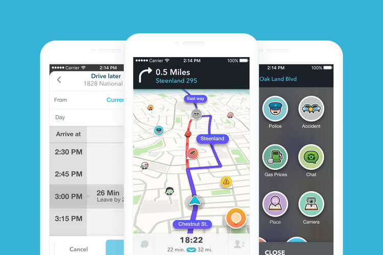 Waze app can help you find cheap gas nearby