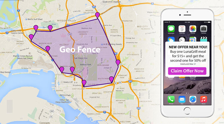 Geofencing advertising is great for local marketing 