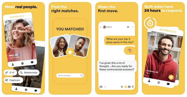 Bumble app for Valentine's